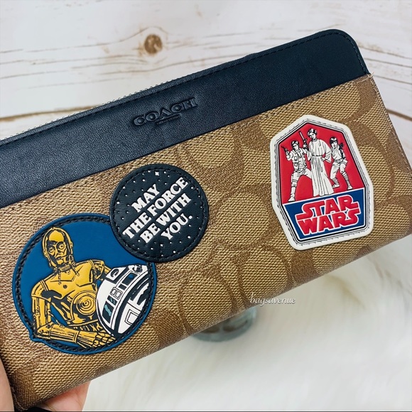 Coach Handbags - coach Star Wars special edition wallet khaki multi